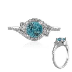 Ratanakiri-Zirkon-Silberring