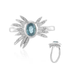 Ratanakiri-Zirkon-Silberring