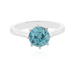 Ratanakiri-Zirkon-Silberring