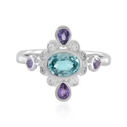 Ratanakiri-Zirkon-Silberring (Adela Silber)