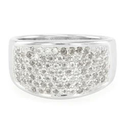 Rauchquarz-Silberring