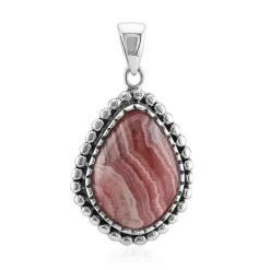 Rhodochrosit-Silberanhänger (Art of Nature)