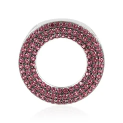 Rhodolith-Silberanhänger