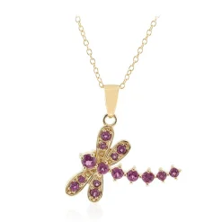 Rhodolith-Silberhalskette