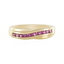 Rhodolith-Silberring