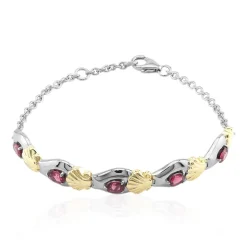 Rift Valley-Rhodolith-Silberarmband (Remy Rotenier)