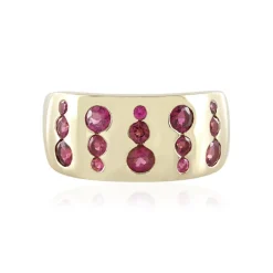 Rubellit-Goldring (de Melo)