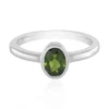 Russischer Diopsid-Silberring