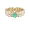 Russischer Smaragd-Goldring (de Melo)