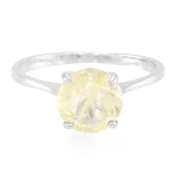 Rutilquarz-Silberring