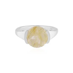 Rutilquarz-Silberring