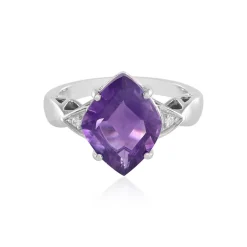 Sambia-Amethyst-Goldring (SUHANA)
