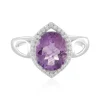 Sambia-Amethyst-Silberring
