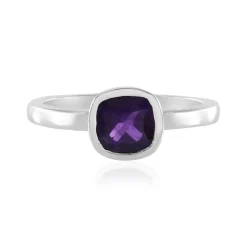 Sambia-Amethyst-Silberring