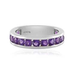 Sambia-Amethyst-Silberring
