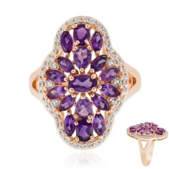 Sambia-Amethyst-Silberring