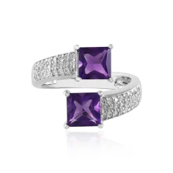 Sambia-Amethyst-Silberring