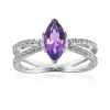 Sambia-Amethyst-Silberring