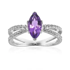 Sambia-Amethyst-Silberring