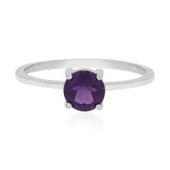 Sambia-Amethyst-Silberring