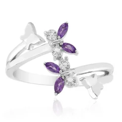 Sambia-Amethyst-Silberring