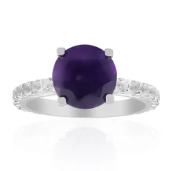 Sambia-Amethyst-Silberring