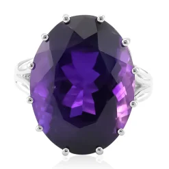 Sambia-Amethyst-Silberring (Pallanova)