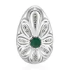 Sambia-Smaragd-Silberanhänger (Annette classic)