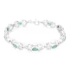 Sambia-Smaragd-Silberarmband