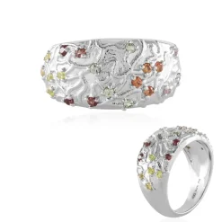 Saphir-Silberring (SAELOCANA)