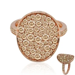 SI1 Argyle-Rose de France-Brillant-Goldring