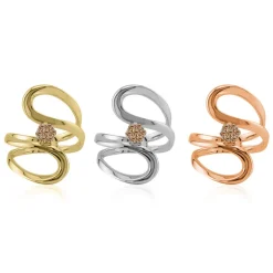 SI1 Argyle-Rose de France-Brillant-Silberring