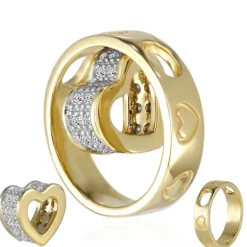 SI1 (G) Brillant-Goldanhänger