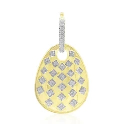 SI1 (G) Brillant-Goldanhänger