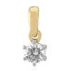 SI1 (G) Brillant-Goldanhänger