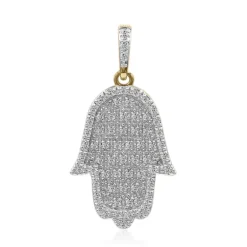 SI1 (G) Brillant-Goldanhänger