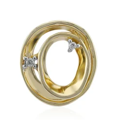 SI1 (G) Brillant-Silberanhänger