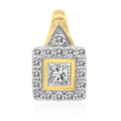 SI1 (G) Diamant-Goldanhänger