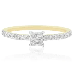 SI1 (G) Diamant-Goldring