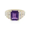 Sibirischer Amethyst-Goldring (Adela Gold)