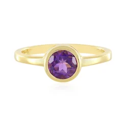 Sibirischer Amethyst-Silberring