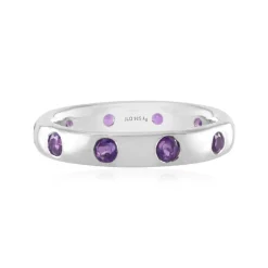 Sibirischer Amethyst-Silberring