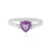 Sibirischer Amethyst-Silberring