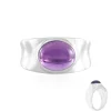 Sibirischer Amethyst-Silberring