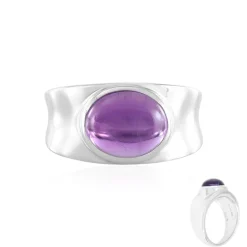 Sibirischer Amethyst-Silberring