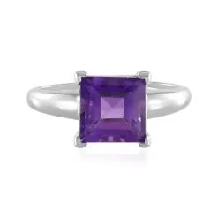 Sibirischer Amethyst-Silberring