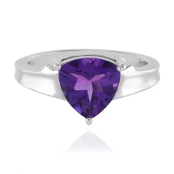 Sibirischer Amethyst-Silberring