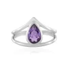 Sibirischer Amethyst-Silberring
