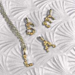 Silberanhänger Buchstabe E