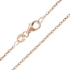 Silber-Ankerkette - 3,8 g - 70 cm - rosévergoldet